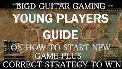 The Witcher 3 , Young And New Players Guide To New Game Plus