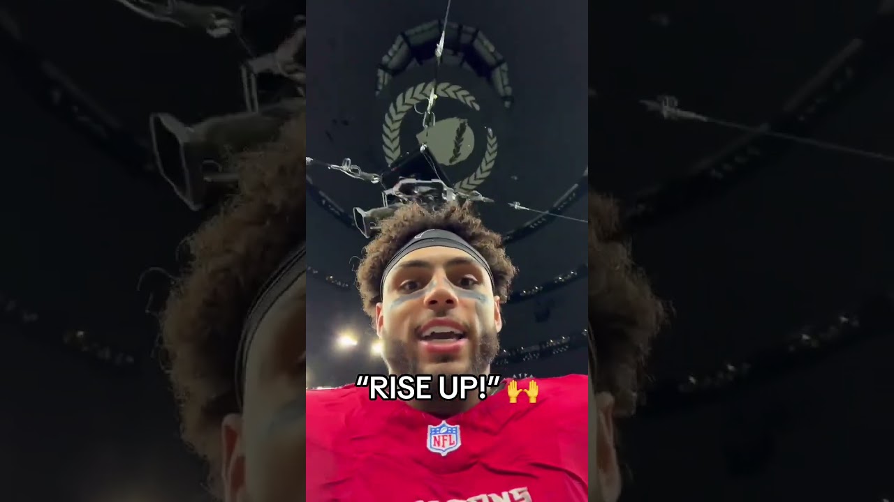 Drake London is fired up after winning on MNF 😤