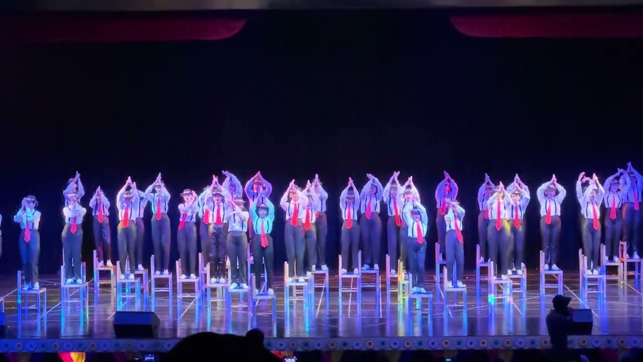 Western Dance on BELIEVER | manav mangal SMART School | Excellent performance & co-ordination