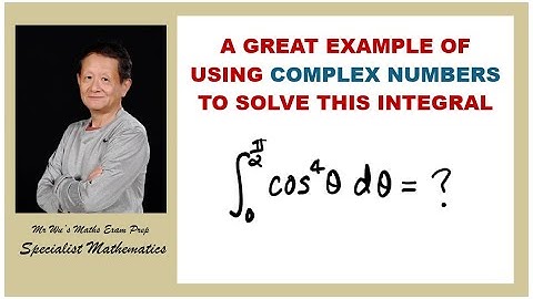Specialist Maths | Unit 4 | Integration Techniques | Integral of Trig power functions | Use CIS
