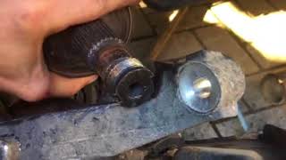 How to change reductor ring - ABS ring on Mercedes e320 w211