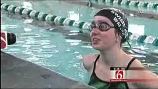 Edison Athletes Take Plunge To Celebrate Swim Coach