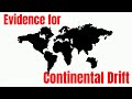 Continental Drift Evidence Through Alfred Wegener's Theory
