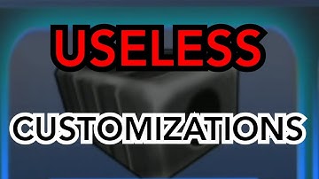 KUBOOM MOST USELESS CUSTOMIZATIONS IN THE GAME (How to Customize)