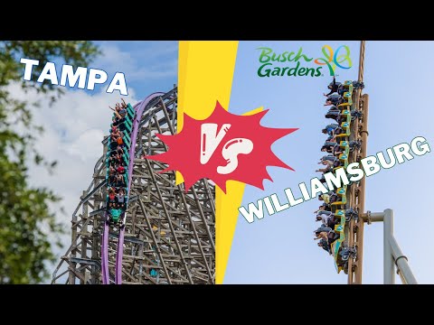 Roller Coaster Duel! Busch Gardens Tampa Vs. Busch Gardens Williamsburg