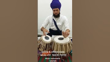 Student of Sardaar Jagmohan Singh | Tabla Class |online & offline class.M.no.+91 76578 73725 #tabla