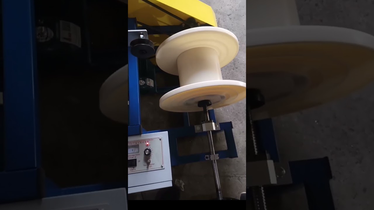 Spool Wire Take up Machine Traverse Winding Device Precision Wiring System