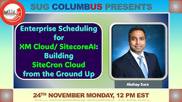 Enterprise Scheduling for Sitecore XM Cloud Building SiteCron Cloud from the Ground Up