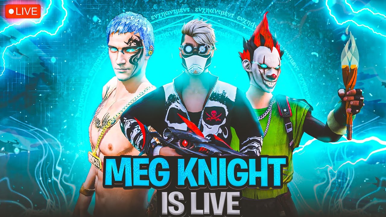 🔴FF LIVE NEPAL🇳🇵|[ MEG KNIGHT ]| BD SERVER LIVE || FF LIVE GUILD TEST 📌 ...