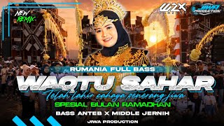 DJ SHOLAWAT PALING ADEM•WAQTU SAHAR VIRAL TIKTOK TERBARU•STYLE RUMANIA FULL BASS‼️‼️BY WZX PROJECT