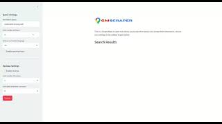 Google Maps Scraper