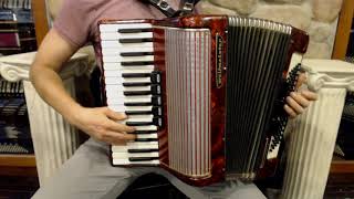 6093 - Red Weltmeister Gigantilli I Piano Accordion LMM 34 80 $599 - YouTube