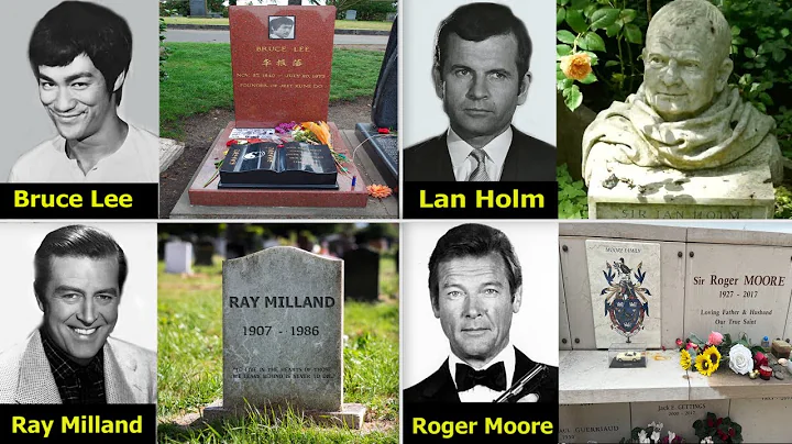 😢  Graves of 1970s Beloved Actors