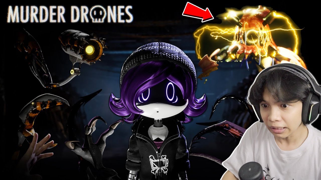 React Murder Drones : Episode 2 - SEREM BANGET UZI SAMPAI TRAUMA ...