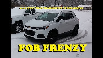 Programming a 2018 Chevy Trax Key FOB