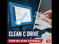 Clean C Drive Using Batch Script (Step-by-Step Tutorial)