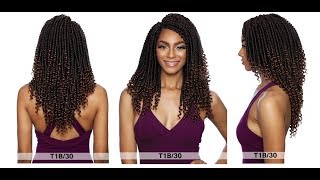 Afri Naptural 2X Rita Twist And Spring Twist Hair From Amazon Crochet Braids In T30 And T1B30