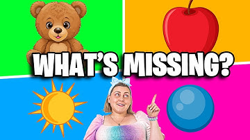 Guess the Missing Object! Fun Memory Game for Kids