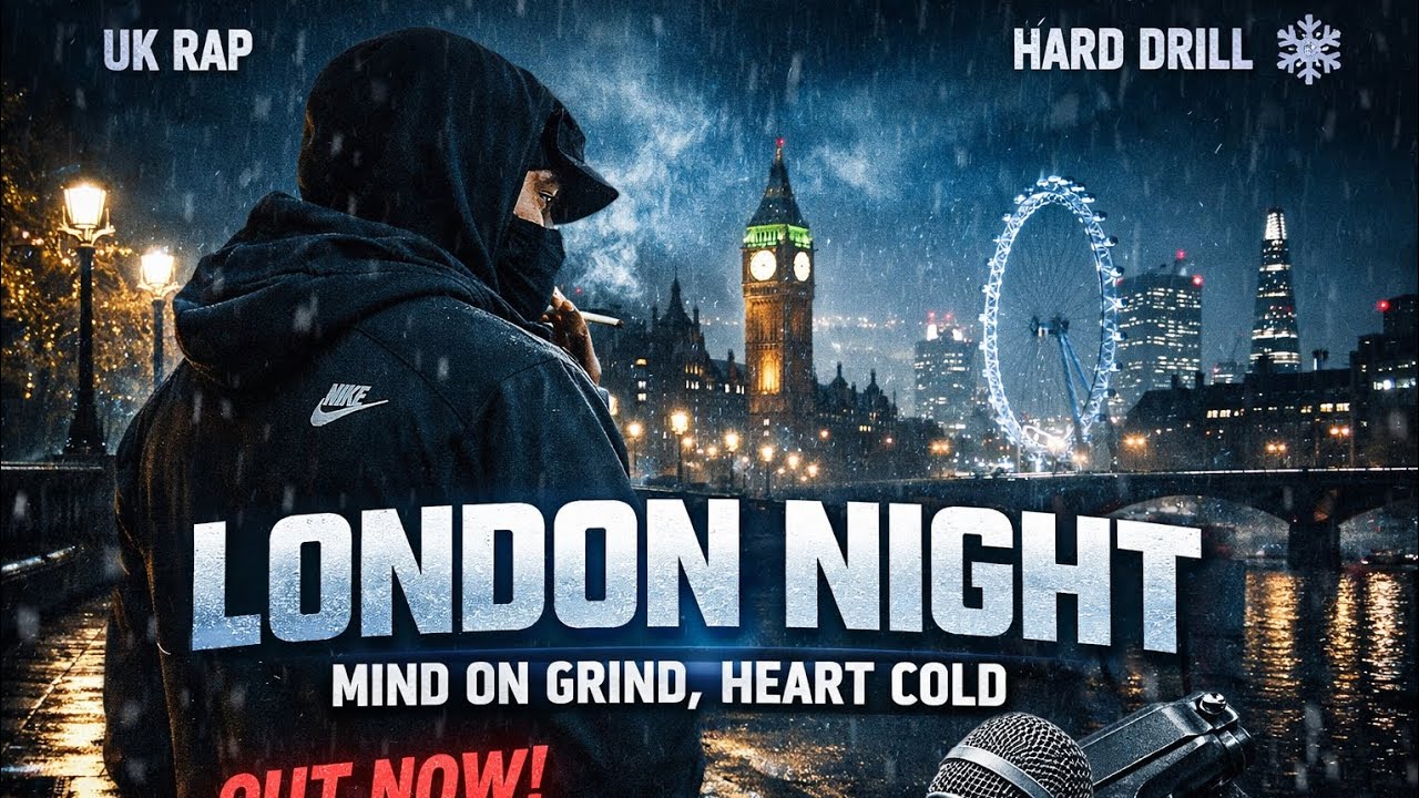 London Night 🥶 | UK Drill Rap 2026 | Mind On Grind, Heart Cold 🔥 WYFL official video 