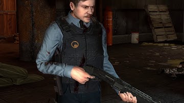 Black Mesa 1.0 - Chapter 8 On A Rail: Open Door, NPC Officer Coop, Climb Rocket Tower Combat (2020)