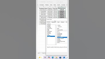 Find Working Hours in Excel Using MOD Function | Time Calculation Trick #excel #exceltips
