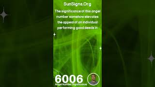 Meaning Of Angel Number 6006 | SunSigns.Org | #shorts #angelnumbers