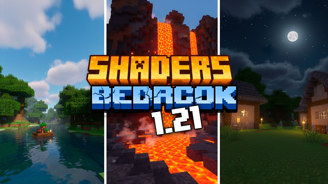Los Mejores SHADERS para Minecraft Bedrock 1.21 - 2025 | ChuyTortas ...