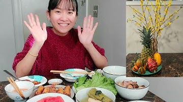 Xuân 2022 || CÚNG RƯỚC ÔNG BÀ - BỮA CƠM NGÀY 30 TẾT TRÊN ĐẤT MỸ