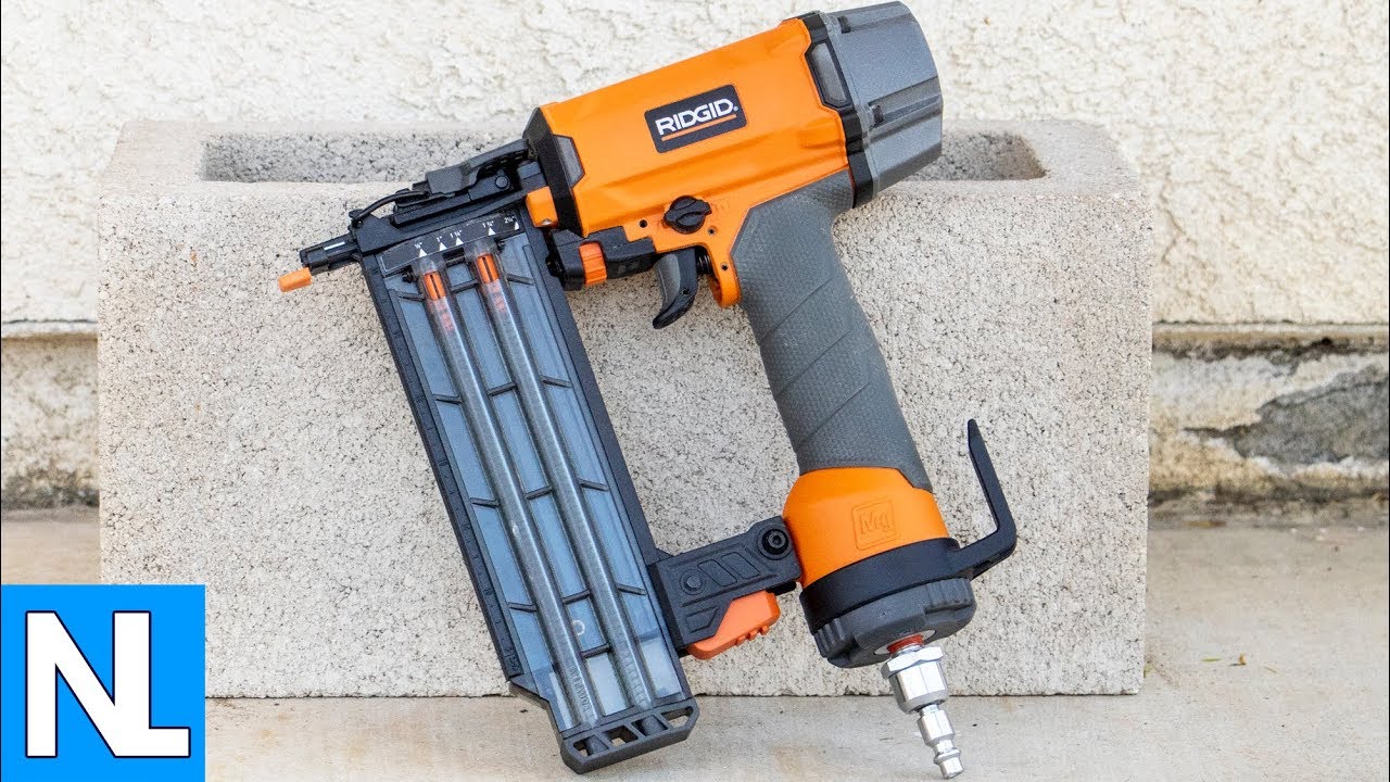 New Ridgid 18V Cordless Framing Nailer Full Hands On Review (Watch Before  You Buy) - YouTube