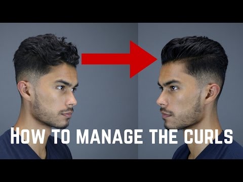 3 Tips Tricks For Guys With Curly Wavy Coarse Hair Youtube