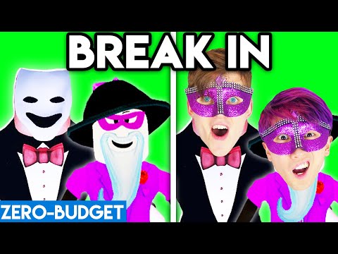 BREAK IN 2 WITH ZERO BUDGET! (NEW ROBLOX BREAK IN PARODY BY LANKYBOX!)