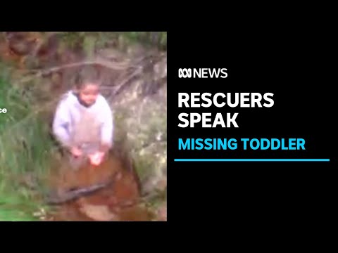 Rescuers describe the moment they found missing toddler AJ Elfalak in the Australian bush | ABC News