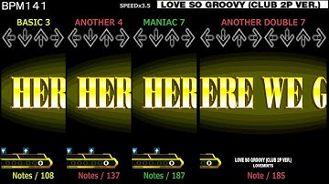 DDR / LOVE SO GROOBY (CLUB 2P VER.) - SINGLE & ANOTHER DOUBLE (CLUB VERSION)