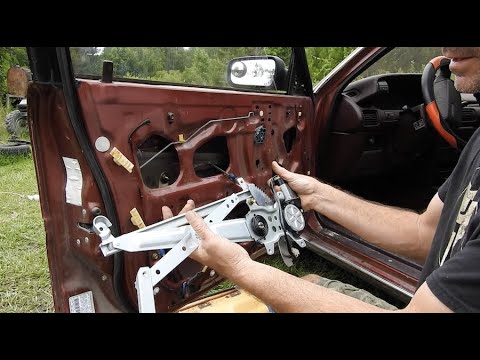 How to Change Window Regulators / Quick and Easy