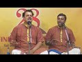 Bangalore brothers  mbhariharan  sashok vocal   mudhras 28th fine arts festival