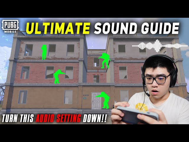 How To HEAR Enemies Like a Pro | Sound & Footstep Guide | PUBG MOBILE class=