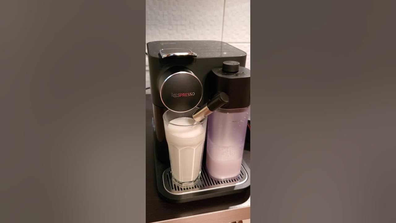 Nespresso Gran Lattissima. First use YouTube