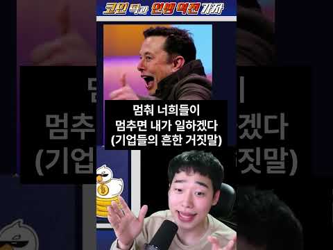   일론머스크 AI 몰빵 세상을 뒤집을 거짓말