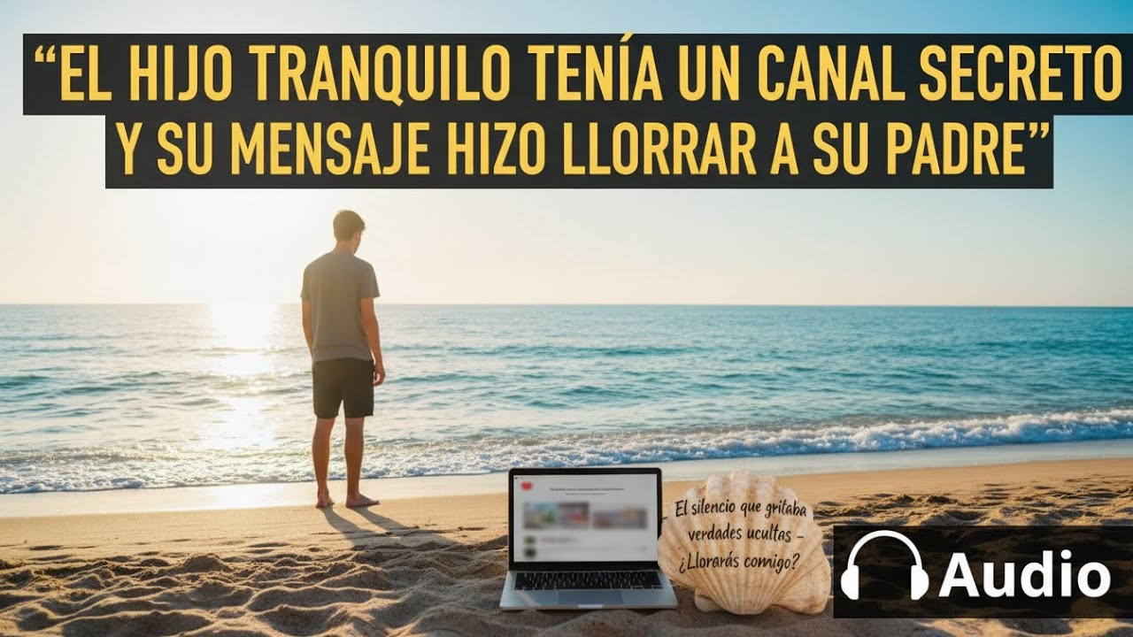 EL HIJO CALLADO TENÍA UN CANAL SECRETO Y SU MENSAJE HIZO LLORAR A SU PADRE