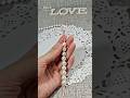 Easy Bead Stringing Hack ✨ | No Needle Needed | DIY Beaded Bracelet #shortsviral #shorts #diy