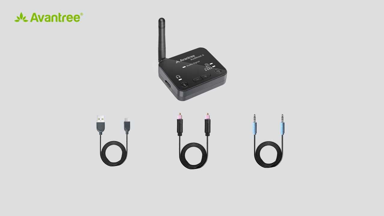 Audikast 4 | Bluetooth TV Transmitter with Auracast