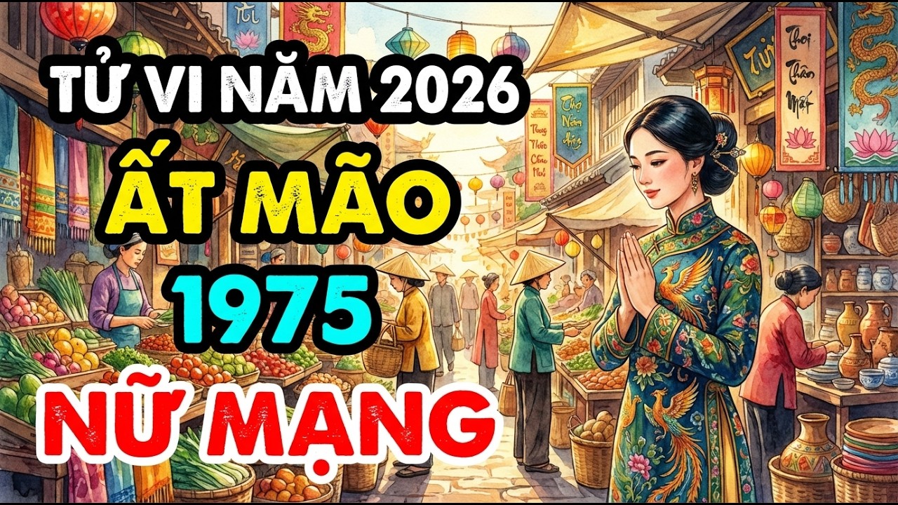 Tử Vi Tuổi Mão 1975 Nữ Mạng Năm 2026: Sao Thái Âm Chiếu Mệnh, Tài Lộc Hanh Thông, Vạn Sự Như Ý