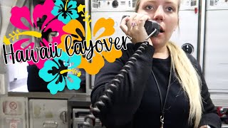 Flight Attendant layover in Hawaii