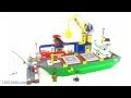 LEGO 4645 City Harbor & cargo ship set review!