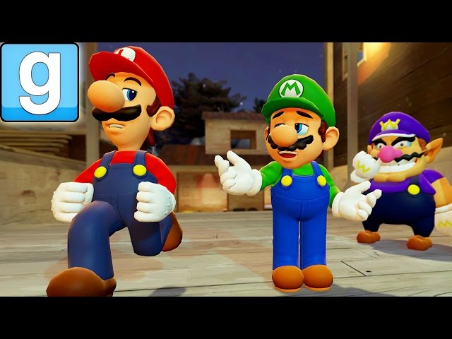 Garry's Mod SUPER MARIO 3D MOD (SUPER MARIO BROS, MARIO MOD) (Gmod Super  Mario Gameplay) 