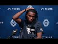 Post-Match Media Availability: Sam Adekugbe | October 5, 2024, Presented by MNP