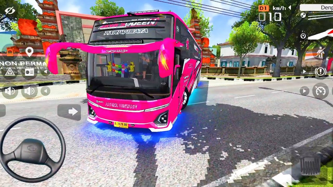 BUS PARIWISATA JAVA'S GUEEN ANTAR ROMBONGAN WISATA PANTAI KUTA