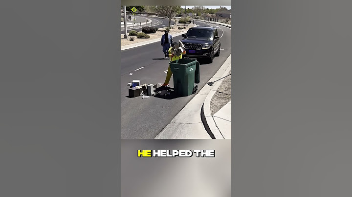 Kind Stranger in Range Rover Helps Cleaner After Rude Cyclist Makes a Mess #kindness #shorts