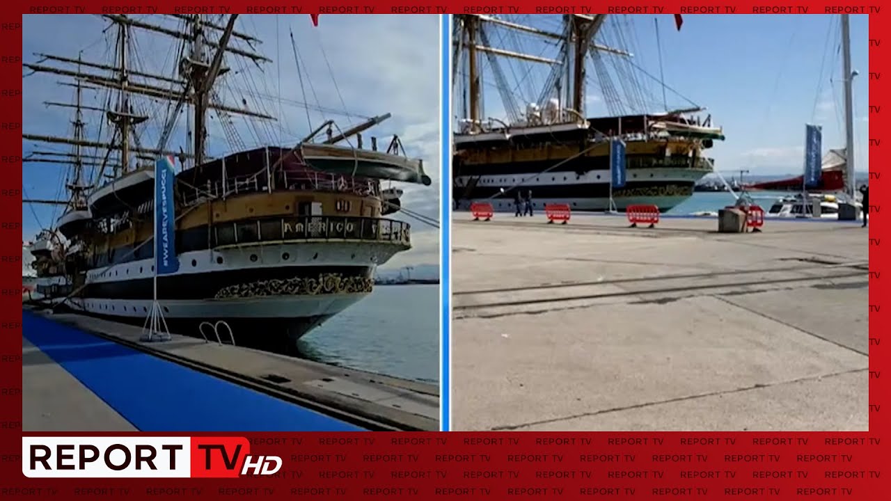 'Mbretëresha e Deteve’ në Durrës! Pamje të anijes më të bukur në botë, vizitohet falas!