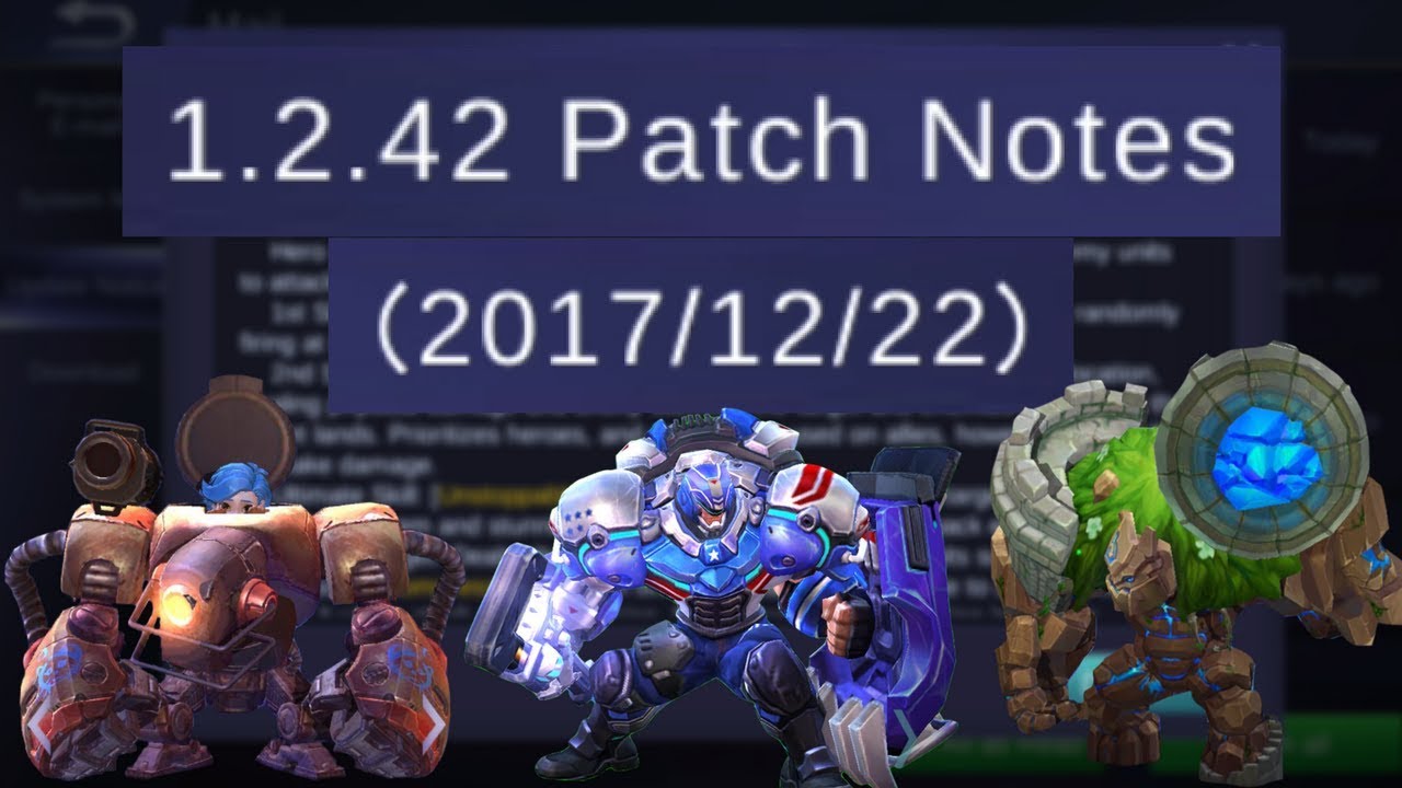 NEW 1.2.42 PATCH NOTES - YouTube